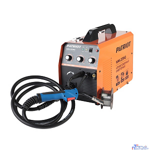 PATRIOT WMA 205MQ MIG/MAG/MMA Полуавтомат сварочный инверторный [605302155] { стальной и флюсовой проволокой 0.6/0.8 мм, сварка электродом (MMA) до 4мм, сварочный ток в режиме MIG: 40-200А }