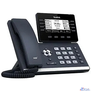 YEALINK SIP-T53 SIP-телефон, экран 3.7", 12 SIP аккаунтов, Opus, 8*BLF, PoE, USB, GigE, БЕЗ БП