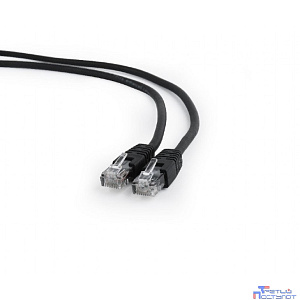 Cablexpert Патч-корд UTP PP6U-1M/BK кат.6, 1м, литой, многожильный (черный)