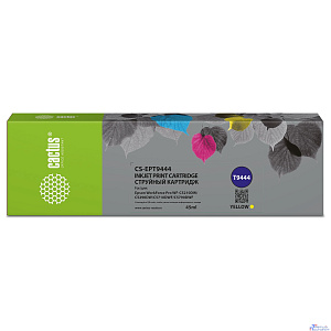 Картридж струйный Cactus CS-EPT9444 T9444 желтый (45мл) для Epson WorkForce WF-C5290DW/WF-C5790DW