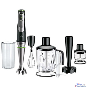 Блендер погружной Braun MultiQuick 9 MQ9147X 1200Вт черный