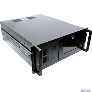 Procase B430L-B-0 черный {4U глубина 540мм, внешн 3x5.25, внутр 8xHDD, MB 12"x13",без Б/П PS2}