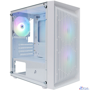 1STPLAYER BLACK.SIR BS-2 ARGB White / mATX / 3x120mm ARGB fans / BS-2-WH-3F7-W