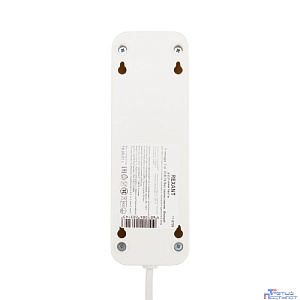 Rexant (11-8736) Удлинитель 3 гнезда, 7м, 2х0,75мм?, б/з, белый