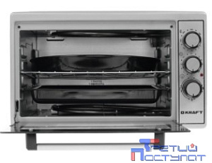 KRAFT KF-MO 3801 GR Мини-печь, 38 л, серый