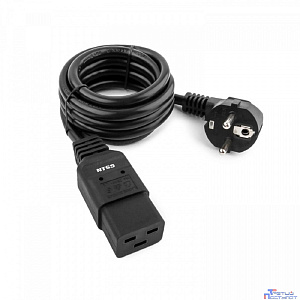 NTSS Шнур питания NTSS для БРП IEC 60320 C19 –   Schuko, 3х1.5, 3 м, ГОСТ NTSS-PC19772