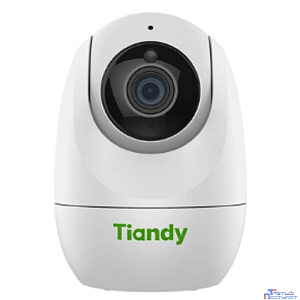 Tiandy TC-H322N 9DA-4 компактная поворотная домашняя, 2Мп, 1920х1080@30к/c, DWDR, цвет: 0.05лк, S+265, H.265(HP), S+264, H.264(HP, MP, BP), объектив 4мм, встроенные микрофон и динамик, G.711A, G.711U