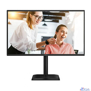 LCD AOC 27" Q27E4CV Black с поворотом экрана {IPS 2560x1440 120Hz 4ms 178/178 350cd 1500:1 HDMI2.0}