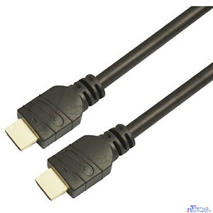 Кабель аудио-видео LAZSO WH-111 HDMI (m)/HDMI (m) 15м. Позолоченные контакты черный (WH-111(15M))