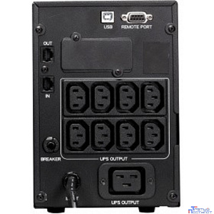 PowerCom Smart King Pro+ SPT-3000-II LCD ИБП {Line-Interactive, 3000VA/2400W,  Tower, 8 xC13 + 1 xC19, USB, SNMP Slot} (1152569)