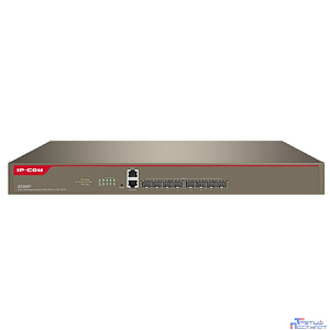 IP-COM X5308F Коммутатор с облачным управлением L3, 8x10G Base-X SFP+, 1xRJ45 Console port, 1xRJ45 MGT port, установка в стойку, металлический корпус