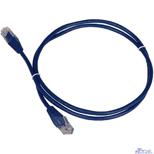 Патч-корд LANMASTER вилка RJ-45,  вилка RJ-45,  кат.5е,  ПВХ,  0.3м,  синий [twt-45-45-0.3-bl]