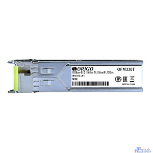 ORIGO OFM330T/3KM/A1A WDM SFP-трансивер, 1000Base-BX-D (Simplex LC), TX: 1550нм, RX: 1310нм, одномод, до 3км