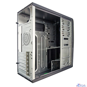 Exegate EX280387RUS Корпус Miditower Exegate CP-604 Black, ATX, <CP400W, 80mm>, 2*USB, Audio