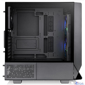 Корпус Thermaltake Ceres 350 MX черный без БП E-ATX 2x140mm 2xUSB3.0 audio bott PSU