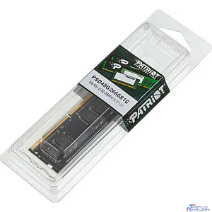 Patriot DDR4 8Gb 2666MHz PSD48G266681S RTL PC3-21300 CL19 SO-DIMM 260-pin 1.2В single rank