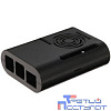 Raspberry Корпус PI4, CaseRaspPI4, на винтах (Black) (44571/42571)