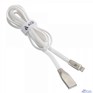 Кабели USB ACD USB кабель ACD-Infinity Lightning ; USB-A TPE, 1.2м, белый (ACD-U922-P5W)