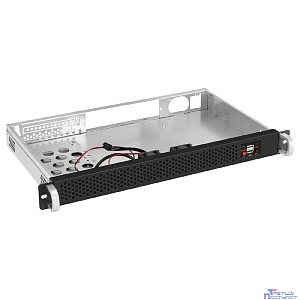 Exegate EX296161RUS Серверный корпус ExeGate Pro 1U255-01 <RM 19", высота 1U, глубина 255, без БП, USB>