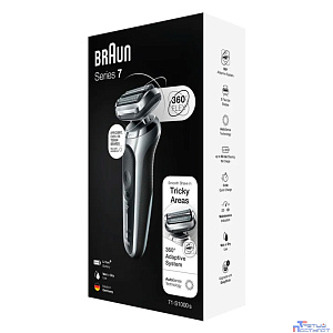 Электробритва Braun Series 7 71-S1000s,  серебристый и черный