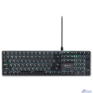 Клавиатура Оклик K953X механическая черный/серый USB Multimedia LED [1901086]