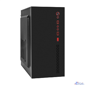 Exegate EX299252RUS Корпус Minitower ExeGate BAA-403-UNS350 (mATX, БП UNS350 с вент. 12см, 2*USB, HD Audio, черный)