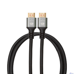 Bion Кабель HDMI v2.1, 19M/19M, 3D, 8K UHD, экран, 1 м, черный [BXP-HDMIV21-1M]