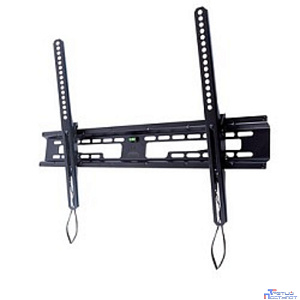 Kromax FLAT-2 new black, наст. для TV 32"-90", max 65 кг, 1 ст св., нак. +3°-10°, от ст. 42 мм, max VESA 600x400 мм.
