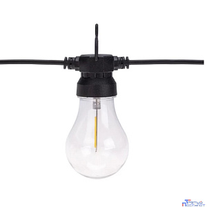 Rexant 602-2423 Гирлянда садовая Канэри, 20м, 3000К, встроенный аккумулятор, солнечная панель, коллекция Лондон