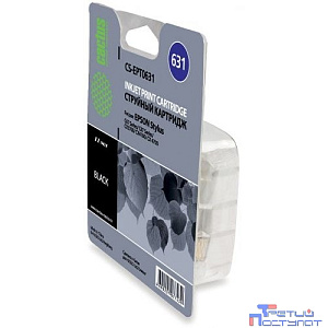 Картридж струйный Cactus CS-EPT0631 черный (14мл) для Epson Stylus C67/C87/CX3700/CX4100/CX4700