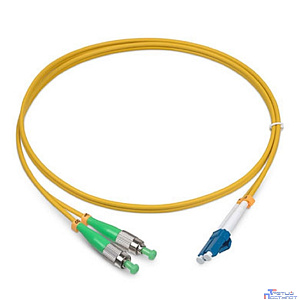 Cabeus FOP(d)-9-FC/APC-LC/UPC-1,5m Шнур оптический duplex FC/APC-LC/UPC 9/125 sm 1,5м LSZH