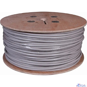 Rexant (01-1016-R) Кабель витая пара U/UTP, CAT 5е, ZH нг(А)-HF (LSZH), 25PR, 24AWG, INDOOR, SOLID, серый, 305м, РФ