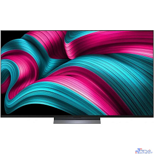 LG 55" OLED55C5RLA.ARUG черный/серебристый 4K Ultra HD 120Hz DVB-T DVB-T2 DVB-C DVB-S2 USB WiFi Smart TV