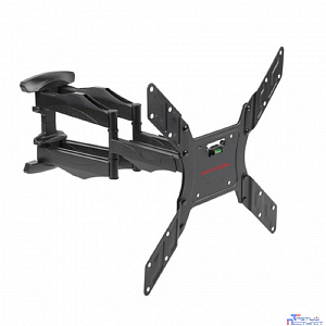 Arm Media COBRA-45 черный 22"-65" макс.45кг настенный поворотно-выдвижной и наклонный