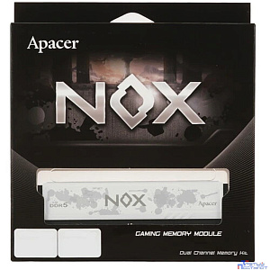 DDR5 DIMM 5200-40 2048x8 32GB 1.25V OC NOX White DDR5 w/HS RP-K2 AH5U32G52C522MWAA-2