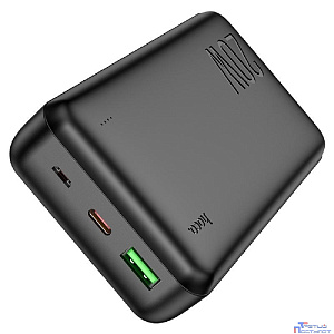 Hoco J87A Портативный аккумулятор, 20000mAh, 3A, черный  (61033)