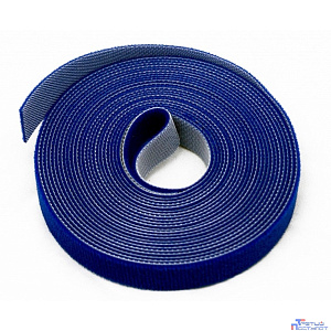 Hyperline WASNR-5x16-BL Лента (липучка) в рулоне, ширина 16 мм, длина 5 м, синяя