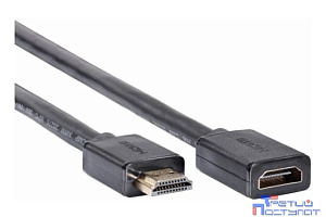 Telecom TCG257MF-0.5M Кабель удлинительный HDMI-19M/F 8K@60Hz ver 2.1, 0.5m, медь