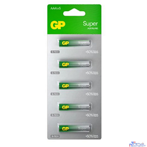 GP 24AA21-2CRSC5 60/600 Super Alkaline G-Tech (5 шт. в уп-ке)