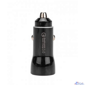 Rexant (18-1200) Автозарядка в прикуриватель АЗУ USB-A (QC 3.0)+USB-C (PD), 38Вт черная