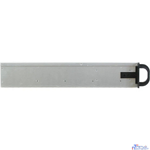 Procase RE204-D4H2-FA-55 Корпус 2U server case,4x5.25+2HDD,черный,без блока питания(2U,2U-redundant),глубина 550мм,ATX 12"x9.6", панель вентиляторов 4*80х25 PWM