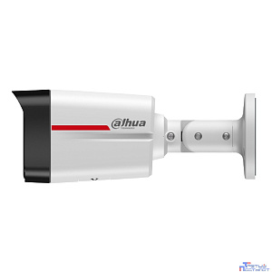 DAHUA DH-IPC-HFW2449TLP-S-LED-0600B-PRO Уличная цилиндрическая IP-видеокамера WizColor 4Мп, 1/1.8” CMOS, объектив 6мм, видеоаналитика, микрофон, LED 50м, IP67, металл