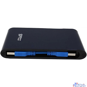 Silicon Power Portable HDD 2Tb Armor A80 SP020TBPHDA80S3B {USB3.0, 2.5", Shockproof, Water/dust proof, Anti-shock, blue}