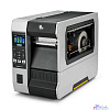 Zebra TT ZT610; 4", 203 dpi, Euro and UK cord, Serial, USB, Gigabit Ethernet, Bluetooth 4.0, USB Host, Tear, Color Touch, ZPL
