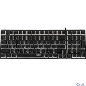 Acer Nitro OKW303 [ZL.KBDCC.01D] механическая черный/серый USB for gamer LED