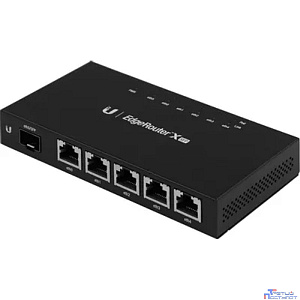 UBIQUITI ER-X-SFP Маршрутизатор 5x Ethernet, 1x SFP, раздача PoE