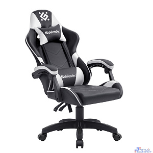 Игровое кресло Companion Черный/белый,класс 3,металл,PU DEFENDER