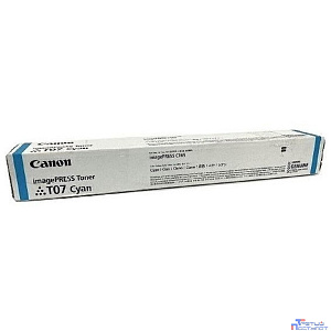 Canon T07 3642C001 || Ресурс: 63700 страниц, цвет: голубой, тип: лазерный, совместим с: Canon imagePress C165, 3642C001