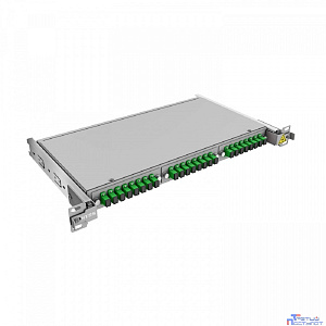 NTSS Кросс 19" NTSS PREMIUM выдвижной, предсобранный 1U, 24 порта SC/APC, 9/125 мкм, (сплайс, пигтейлы, кдзс, планки, адаптеры) NTSS-RsFOB-PM-1U-24-SC/A-9-SP1.5G1A