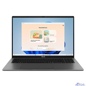 ASUS Vivobook S16 S3607CA-SH136 [90NB16I2-M00A40] Matte Gray 16" {OLED Ultra 7 255H(2Ghz)/32768Mb/1024PCISSDGb/noOS}